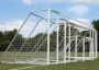 BARGAIN PRICED PAIR 8 X 24 CLUB SOCCER GOALS WITH NETS INCLUDED