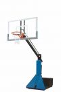 Bison Glass Max Indoor Adjustable/Portable Basketball Goal