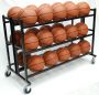 3 TIER DOUBLE WIDE BALL CART
