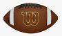 Wilson GST Pee Wee Composite Football.  For Ages 6-9 