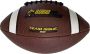 Collegiate Size Brown Leather Football With Rubio Long Snapping Logo