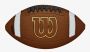 Wilson TDJ GST Junior Size Composite Football- Ages 9-12