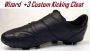 wizard custom football kicking and punting cleat