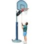 Bison Qwik-Change Outdoor Portable/Adjustable Basketball Goal